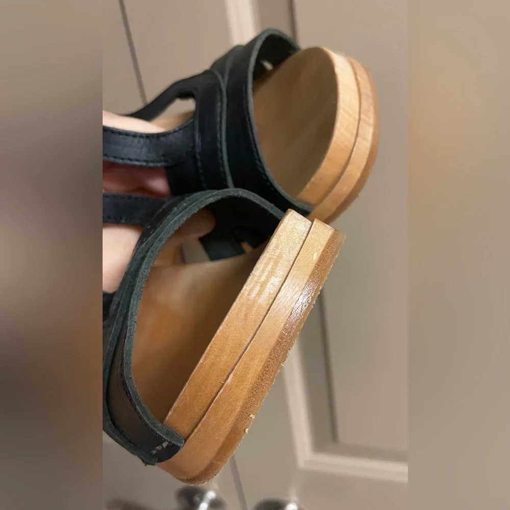 Swedish Hasbeens Clog Sandals - Picture 6 of 13